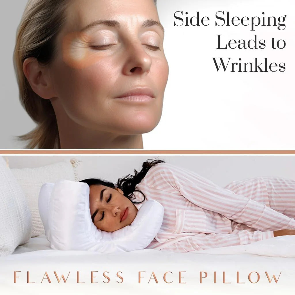 Almohada facial antiarrugas