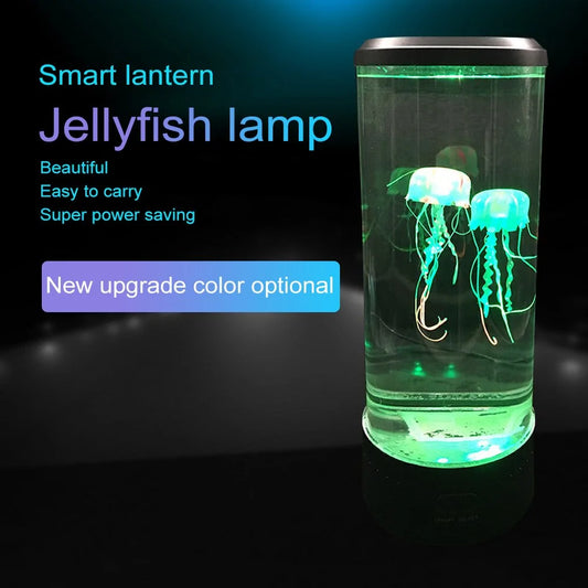 Color Changing LED Jellyfish Aquarium Night Light