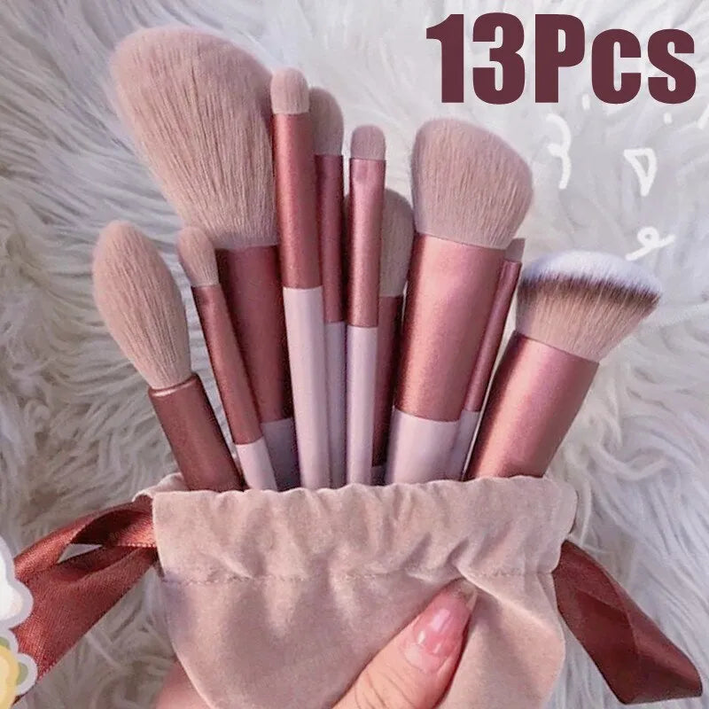 Ensemble de 13 pinceaux de maquillage Essentials Beauté