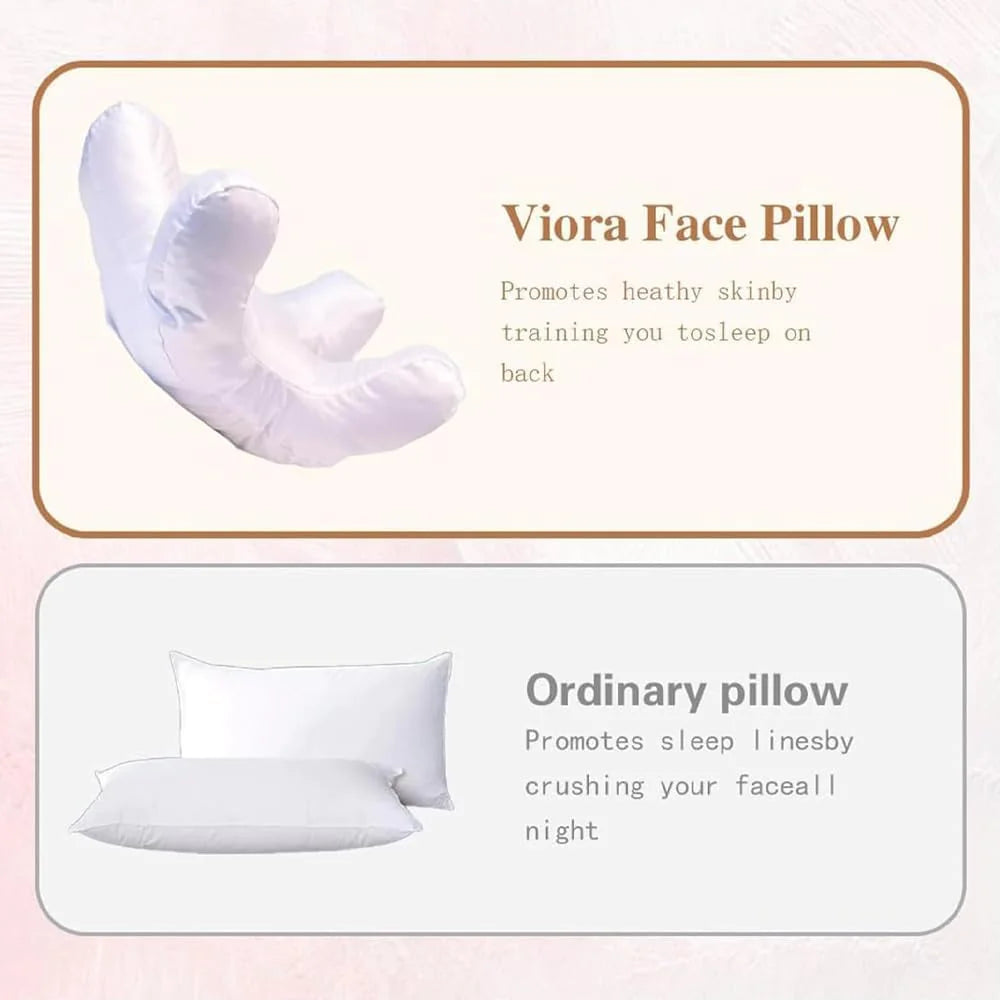 Almohada facial antiarrugas