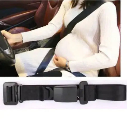 Pregnant Woman Car Seat Belt